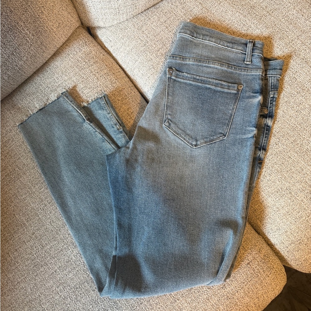 Kensie Light Blue Ankle Jeans